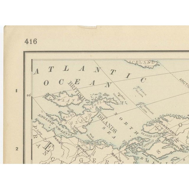 Antique Map of Asia with British India and Japan by Ran McNally, 1899 For Sale - Image 6 of 12