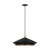 Transitional Thomas O'Brien by Visual Comfort Studio Stanza 1-Light Grand Pendant in Midnight Black For Sale - Image 3 of 6
