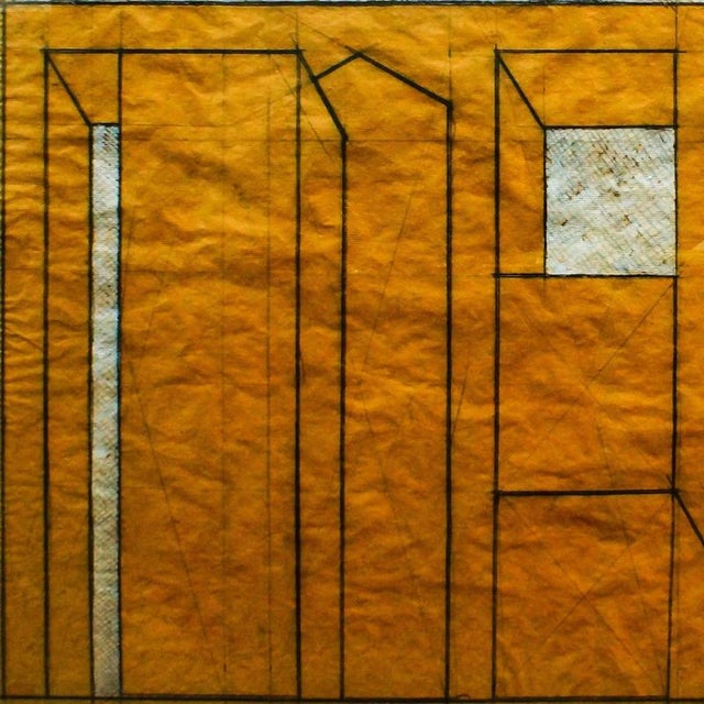 Contemporary Giuseppe Uncini, The Abode of Things, 1980, Mixed Media, Framed For Sale - Image 3 of 5
