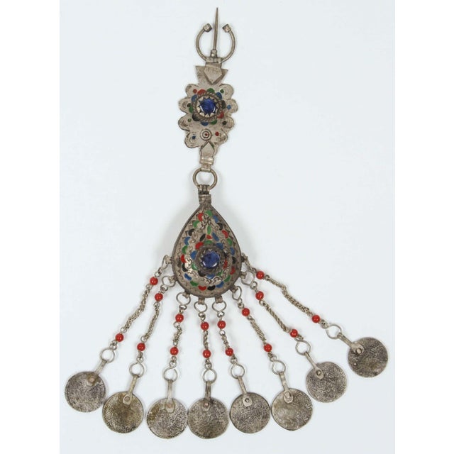 Vintage Berber Fibulas by Moroccan Artisans, Handcrafted 1960s For Sale - Image 9 of 9