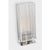 Visual Comfort Barbara Barry for Visual Comfort Signature York 24" Double Box Sconce in Polished Nickel with Clear Ribbed Glass For Sale - Image 4 of 9