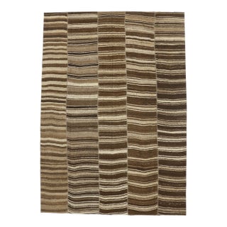 Mid 20th Century Wabi-Sabi Turkish Kilim Rug - 10'01 X 14'02 For Sale