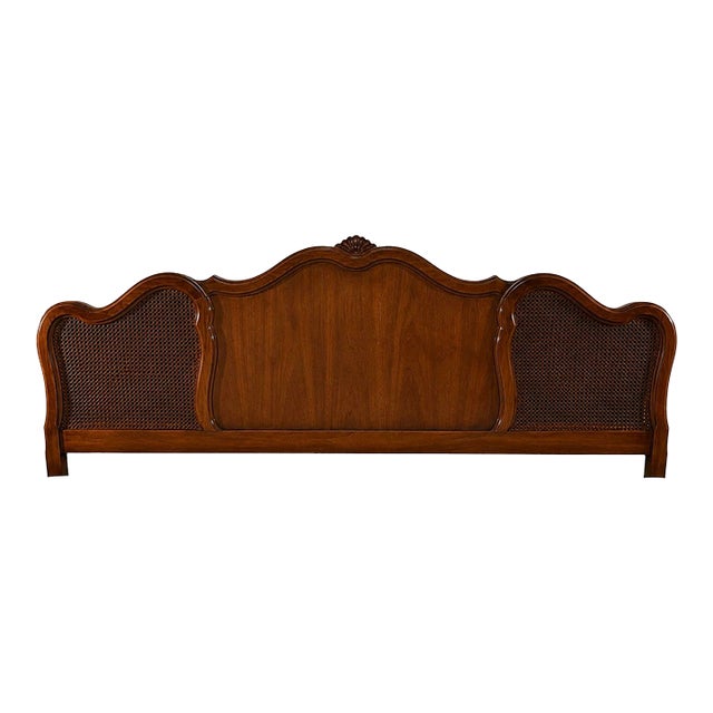 Thomasville 20th Century Cane Headboard For Sale