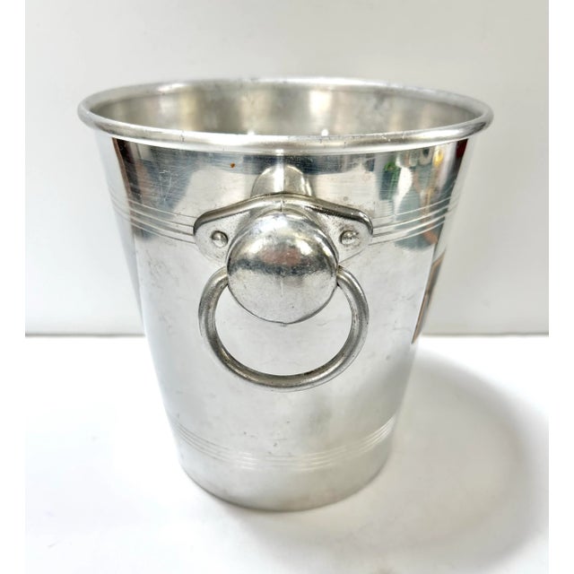 Vintage French Champagne Bucket “Palmer” Ice Bucket For Sale - Image 4 of 8
