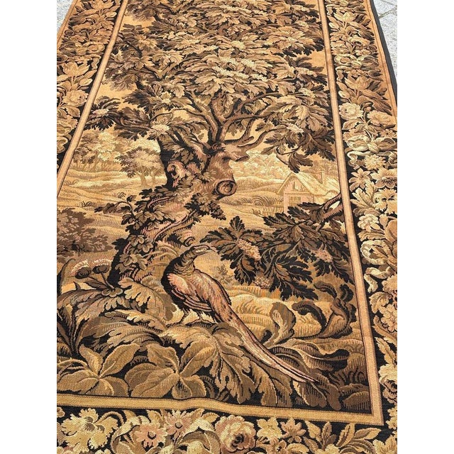 1920s Early 20th Century French Aubusson Style Jacquard Tapestry, 1920s For Sale - Image 5 of 18