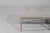 Off-white Carlos Solano-Granda Linear Bench in Limed Oak and Bronze Series 60 For Sale - Image 8 of 12