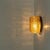 Square Amber Glass Flush Mount in the style of Helena Tynell, 1960s For Sale - Image 12 of 14