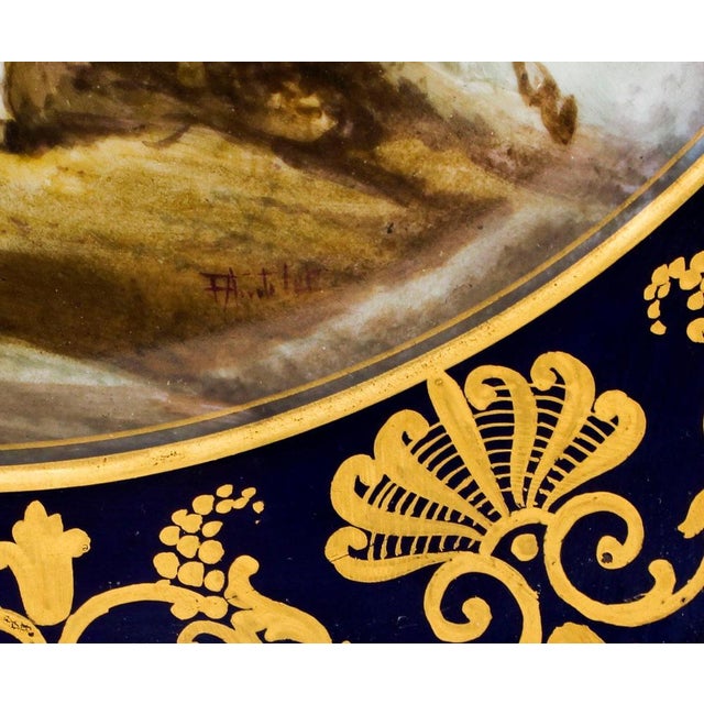 Napoleon Sevres Porcelain Cabinet Plates, Set of 2 For Sale - Image 12 of 17