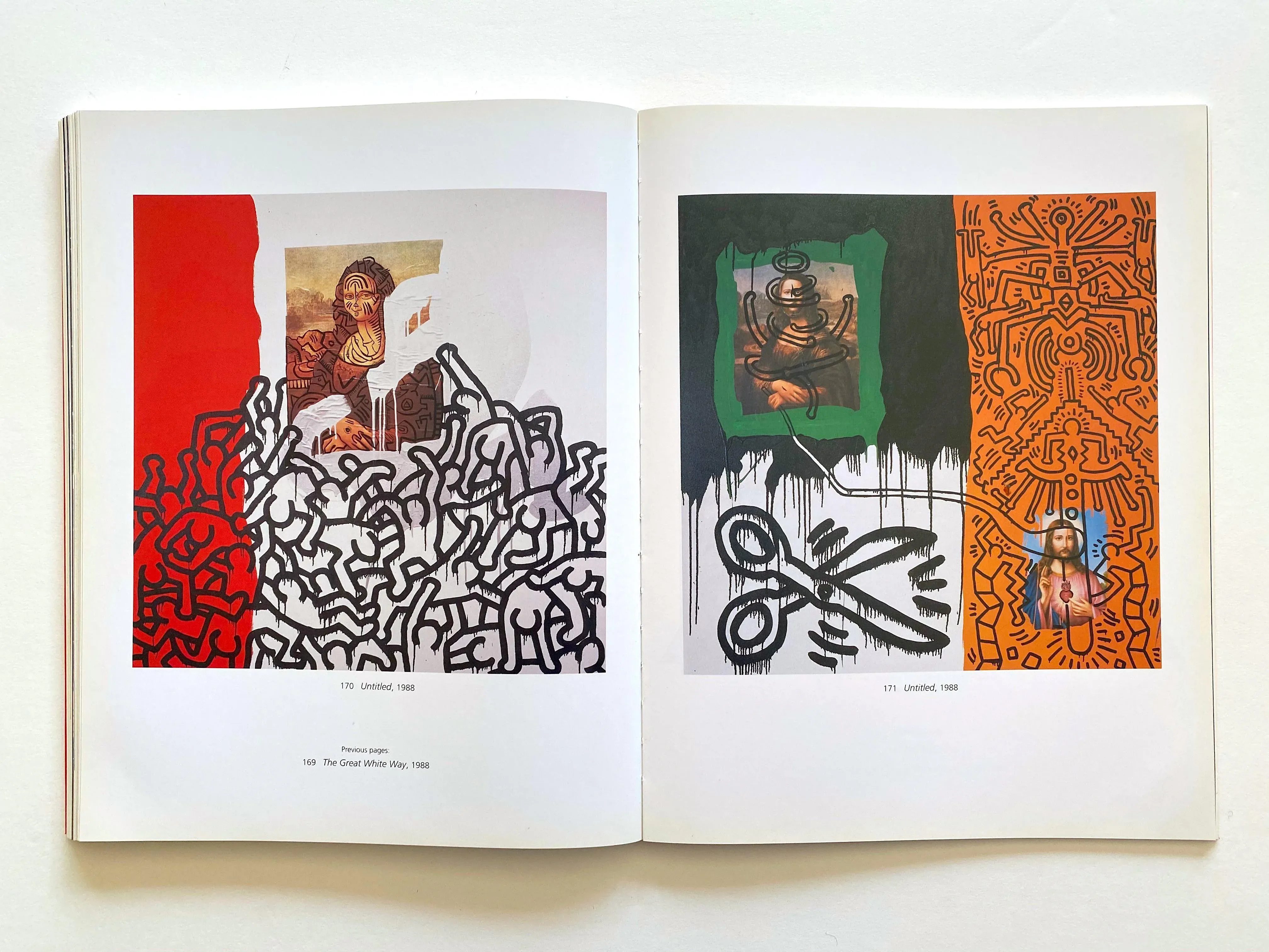 Keith Haring Vintage 1992 First Edition Post Modern Softcover Pop