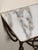 Italian Rope and Tassel Gilt Iron Wall Mount Console Table, Marble Top, 1960s For Sale In Philadelphia - Image 6 of 12
