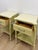 Green Mid 20th Century Henry Link Bali Hai Green Faux Bamboo Pair of Nightstands Hollywood Regency For Sale - Image 8 of 16