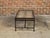 Contemporary Coffee Table Made with Antique Door Fragment on Custom Iron Base For Sale - Image 9 of 11