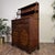 English Vintage Heritage Henredon Mahogany Cabinet / Buffet With Waterfall Plate Shelf For Sale - Image 3 of 17