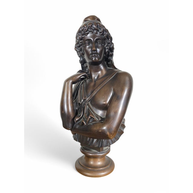 Jean-Baptiste Clesinger, Attis Consort of Cybele, 1860, Bronze For Sale - Image 8 of 12