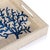 Coastal Coral Lagoon Natural Fiber Raffia Serving Tray For Sale - Image 3 of 6