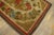 1880s Tan Ecru Rose Medallion Antique American Hooked Rug 3'3'' X 5' Woven Wool Carpet For Sale - Image 10 of 10
