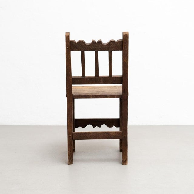 Wood Mid-Century Modern Rationalist Wood Chairs, 1940s, Set of 4 For Sale - Image 7 of 18