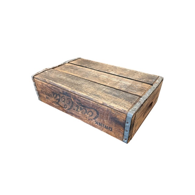 American 1960 Coca Cola Wooden Crate For Sale - Image 3 of 5