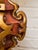 Burgundy Mid 20th Century Regency Wood Lamp For Sale - Image 8 of 10