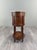 19th Century Louis XVI Half-Moon Side Table in Mahogany and Marble, 1920s For Sale - Image 10 of 12