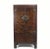 1900 - 1909 Asian Elm Cabinet With Painted Panel Doors For Sale - Image 12 of 12
