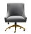 Sit pretty in this sumptuous yet durable velvet chair. The Beatrix swivel chair dazzles as a desk chair or as an accent...