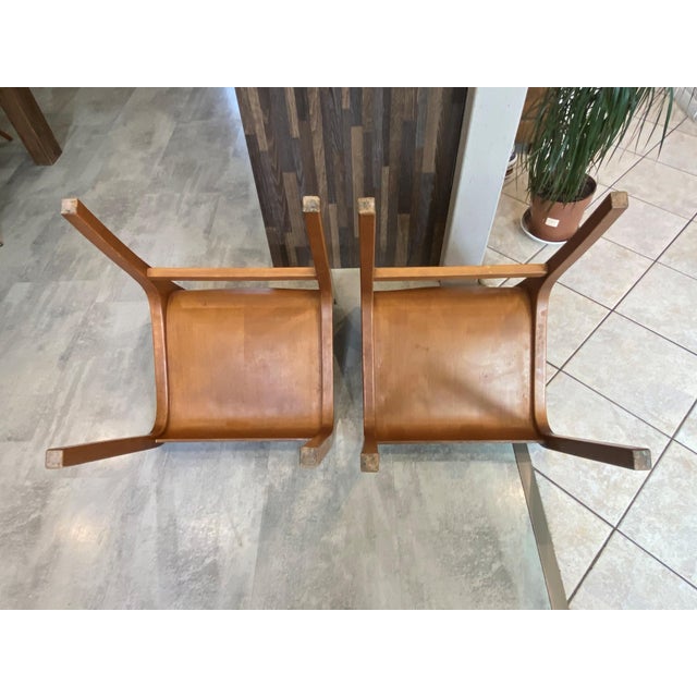 Scandinavian Style Mito Chairs by Carlo Bartoli for Tisettanta, 1970s, Set of 2 For Sale - Image 15 of 18