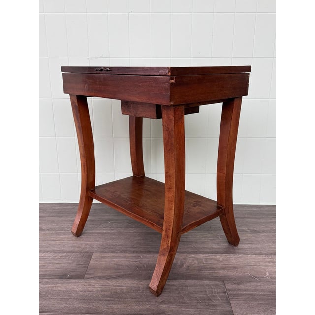 Mid-Century Modern Vintage Italian Wooden Coffee Table, 1950s For Sale - Image 3 of 16