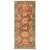 Late 20th Century Late 20th Century Handmade Green Red Rust Egyptian Rug Persian Sultanabad Design For Sale - Image 5 of 5