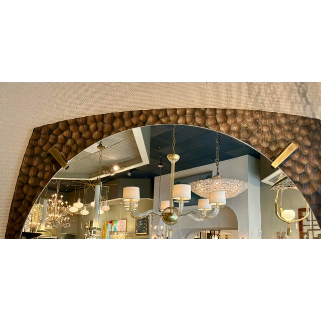 2020s Revelation Modern Pinned Down Wall Mirror For Sale - Image 5 of 5