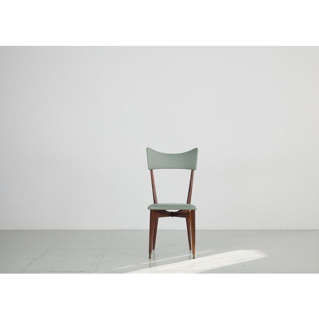 Dining Room Chairs attributed to Ico Paris, Set of 6 For Sale - Image 9 of 18