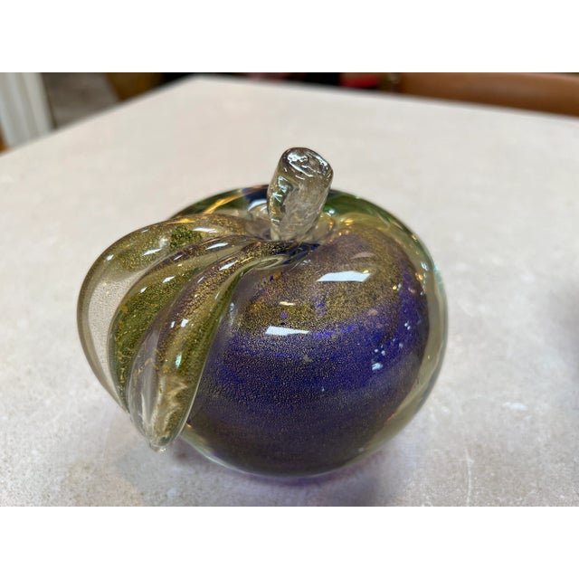 Set of 2 Italian Decorative Murano " Fruit" Objects, 1960 For Sale In Los Angeles - Image 6 of 7