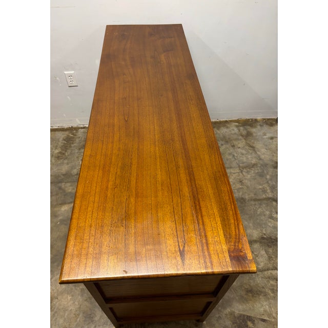 Brown Vintage English Georgian Style Sideboard For Sale - Image 8 of 11