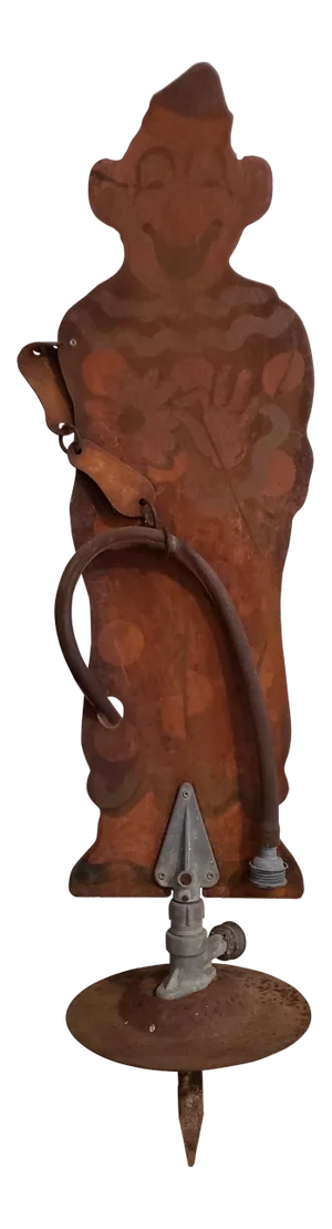Vintage Old School Clown Lawn Sprinkler C.1930s