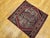 19th Century Antique Turkish Village Rug, Handwoven Wool, Geometric, 1900s, 3' x 3' For Sale - Image 9 of 10