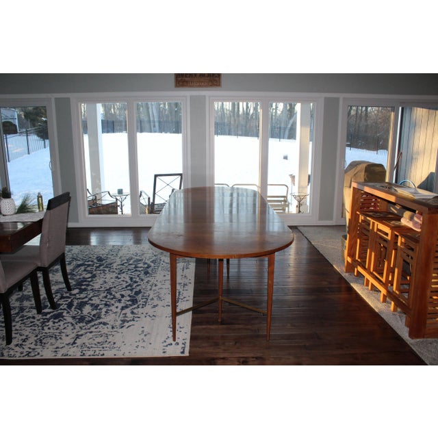 Mid-Century Modern 1950s Mid Century Paul McCobb Dining Table With Extensions For Sale - Image 3 of 11