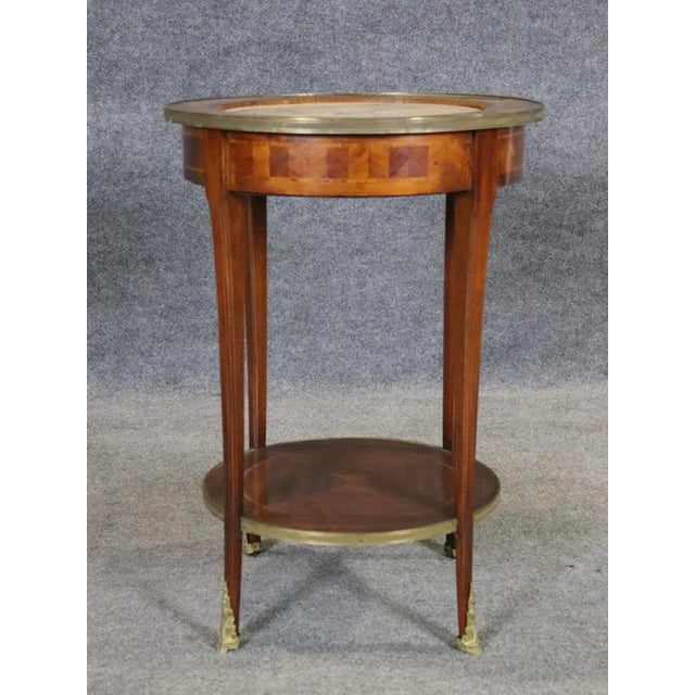 Brown Early 19th Century French Neoclassical Guéridon For Sale - Image 8 of 8