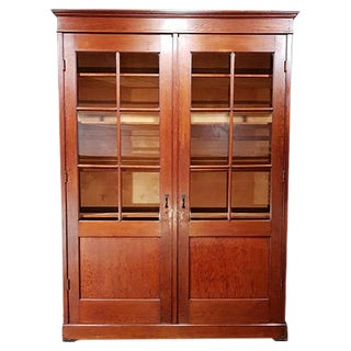 Antique University Filing Cabinet For Sale