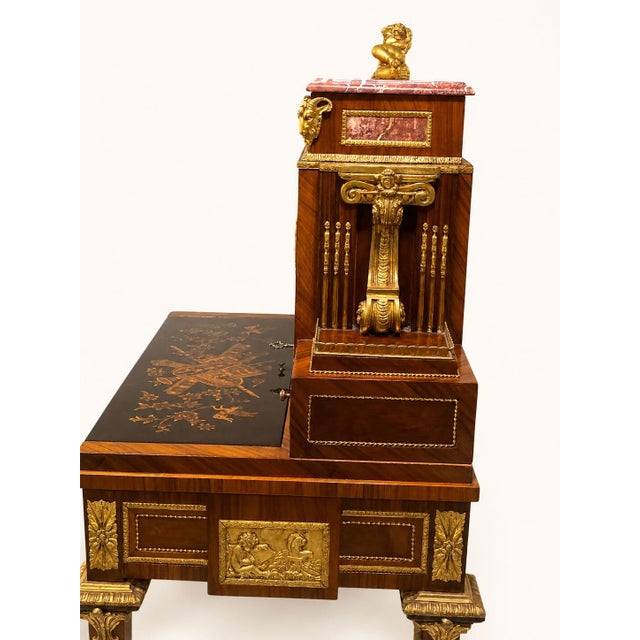 French Louis XV Style Desk For Sale - Image 17 of 18