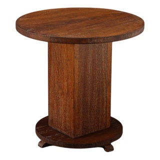 Art Deco Side Table, 1940s For Sale