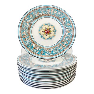 Wedgwood Bone China Set of Eleven Bread Plates - Made in England For Sale
