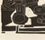Gustav Kurt Beck (1902-1983) "Fruit Bowl and Fish Still Life" linocut on paper, signed and numbered 117 of 200. Herbert F....
