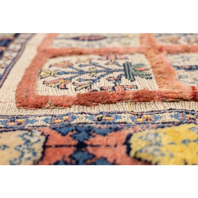 1960s Vintage Persian Gabbeh Rug 2'9'' x 5'7'' For Sale - Image 9 of 11