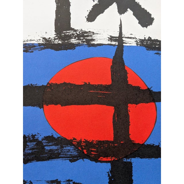 Joan Miró (1893-1983) Imaginary Boy / Sun Eater Beautiful art impression in lithograph. Signed on the stone lower right....