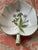 Pair of Painted Ceramic Leaf Dishes For Sale - Image 4 of 4