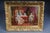 This oil painting, housed in a magnificent, gilded frame, depicts an elegant Rococo society and is by the Austrian painter...