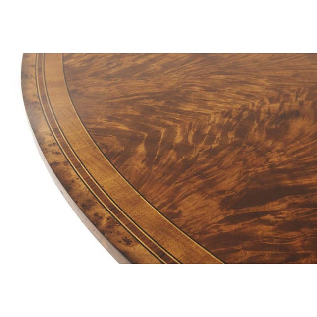 Regency Mahogany Extension Dining Table For Sale - Image 10 of 16