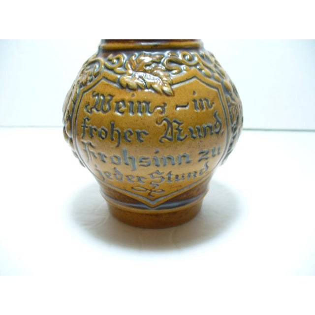 1960s 1960s Original Gerzit Small Porcelain Picture and Two Cups, Made in Gerz West Germany- 3 Pieces For Sale - Image 5 of 8