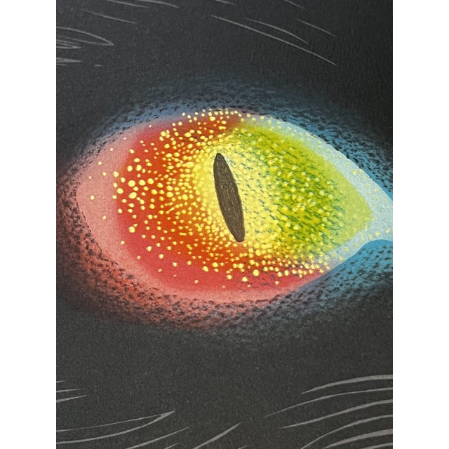 Victor Vasarely, Le Chat, Lithograph For Sale - Image 7 of 8