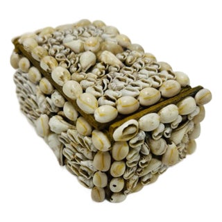 Vintage Shell Box For Sale